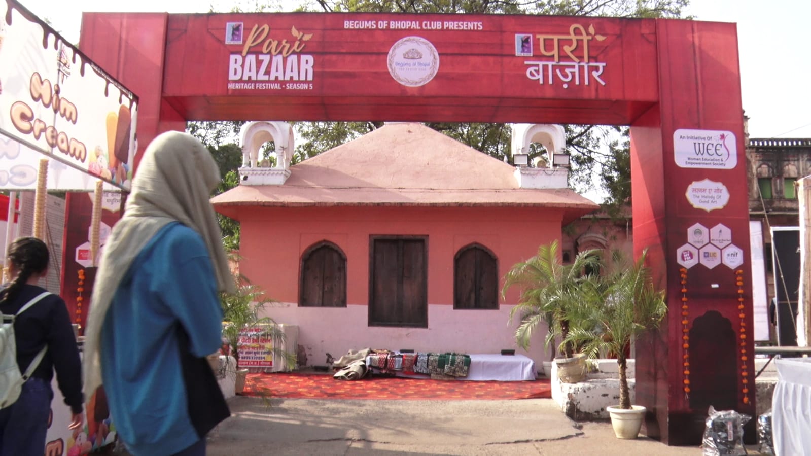 Only women allowed enter Pari Bazar