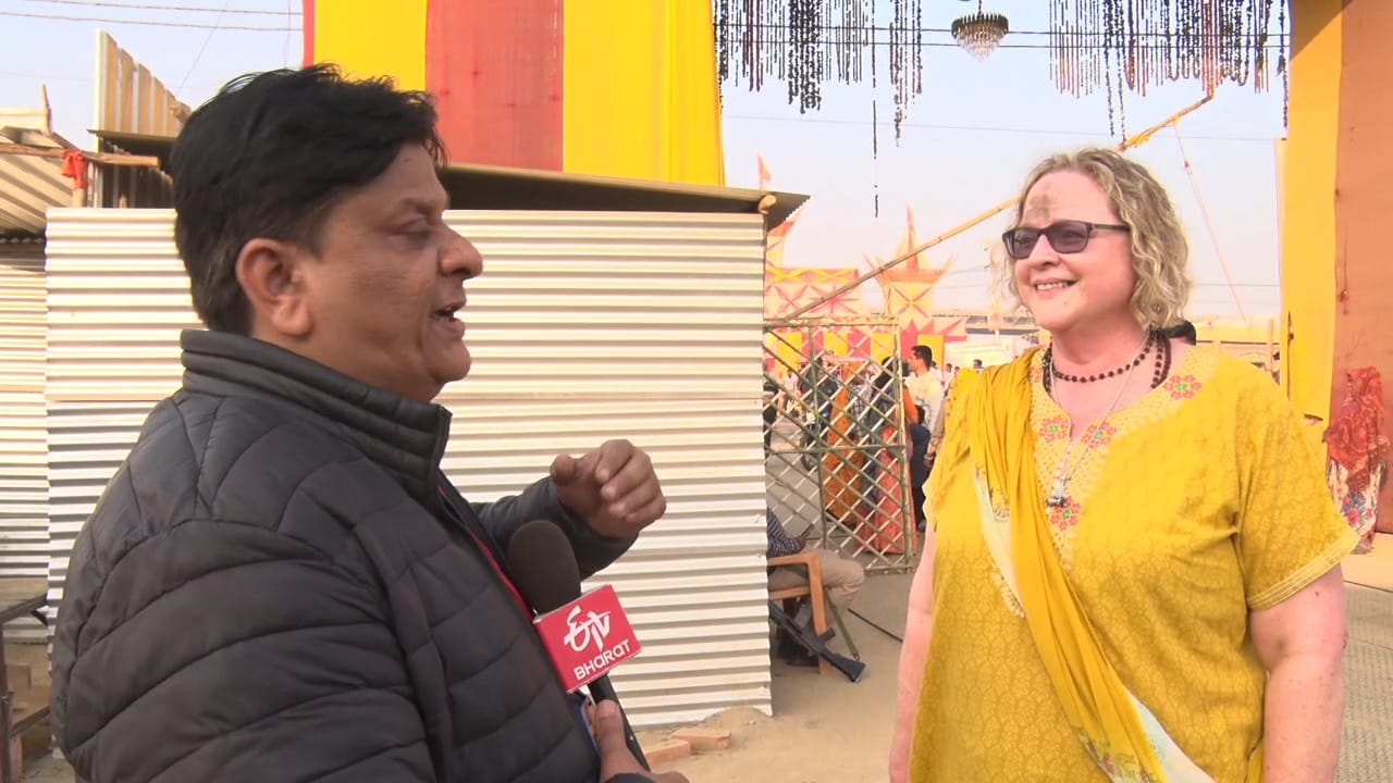 Maha Kumbh Mela 2025: US Yoga Teacher's Love For Sanatan Dharma Leads Her To Prayagraj