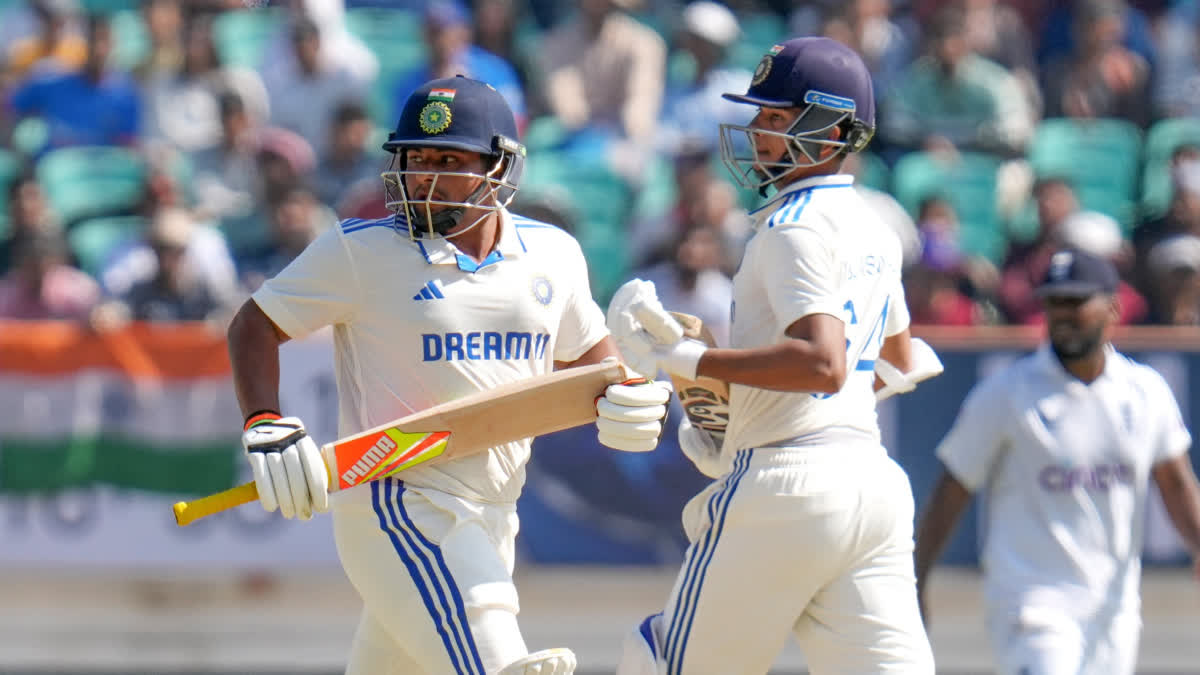 India vs England 3rd Test  Yashasvi Jaiswal And Sarfaraz Khan  യശസ്വി ജയ്‌സ്വാള്‍  സര്‍ഫറാസ് ഖാൻ  ഇന്ത്യ ഇംഗ്ലണ്ട് മൂന്നാം ടെസ്റ്റ്