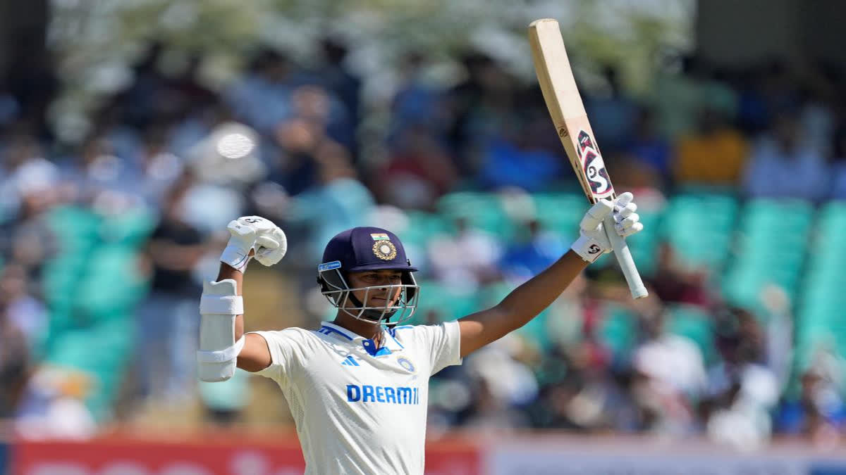 Yashasvi Jaiswal played a magnificent innings in the third Test of the bilateral series between India and England breaking several records on his way.