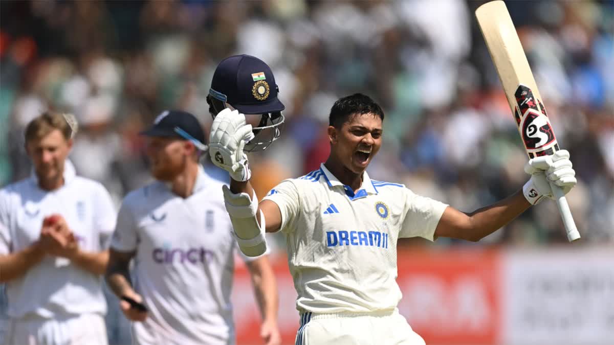 IND vs ENG Yashasvi Jaiswal Made History by becoming 1st batter to hit most sixes in a test series