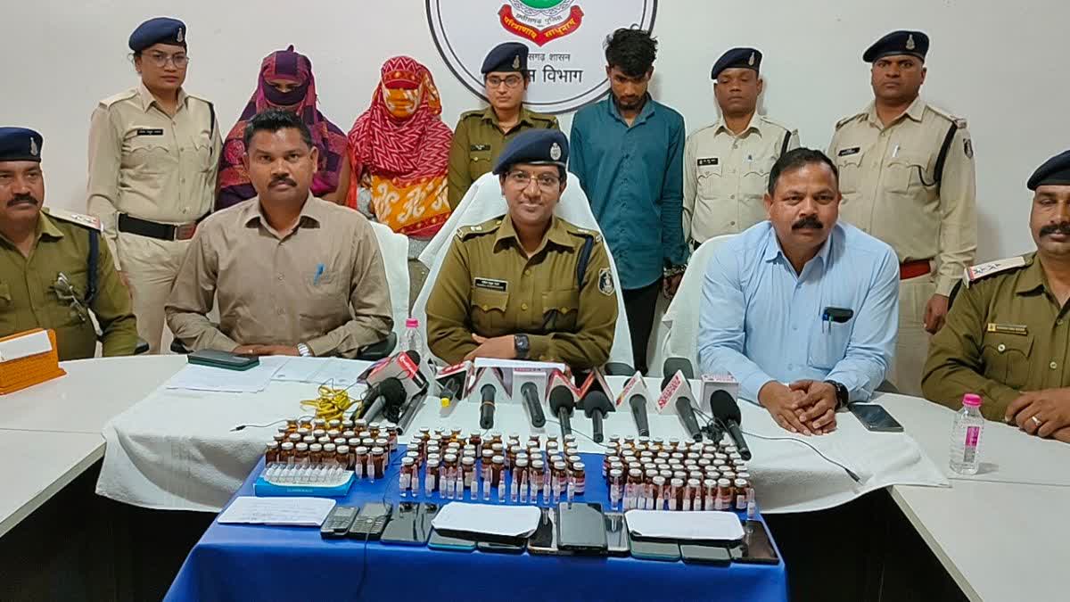 Drug network exposed in Gaurela Pendra Marwahi