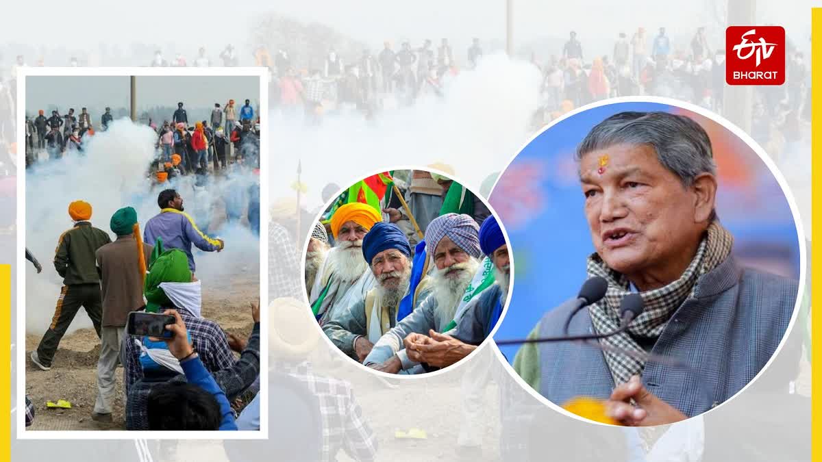 Harish Rawat on former protest