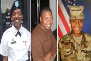 Two young citizen-soldiers, Sgt. Kennedy Sanders and Sgt. Kennedy Sanders were remembered at funerals in southeast Georgia three weeks after they died in a drone attack while deployed to the Middle East. They were remembered for their courage and willingness to volunteer.
