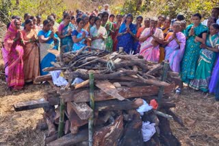 ಬೆಳಗಾವಿ  Belagavi  ಜಮೀನಿನ ವಿವಾದ  Dispute over land  ವಿವಾದಿತ ಜಮೀನಿನಲ್ಲಿ ಅಂತ್ಯಕ್ರಿಯೆ