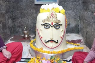 Baba Bhootnath Shringar with Makkhan