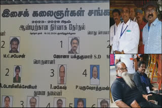 இசைக் கலைஞர்கள் சங்கத் தேர்தல்