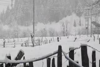 Fresh snowfall in Kashmir as administration gears for Khelo India games