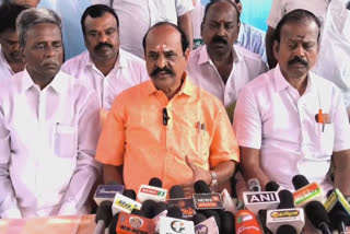 Former Minister Kadambur Raju Press Meet