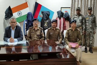 West Singhbhum Police arrested five accused in three bodies recovered from railway track case