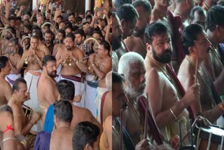 Actor Jayaram  Ettumanoor Mahadheva Temple  Ezhara Ponnana Darsanam  പഞ്ചാരി മേളം  ഏഴര പൊന്നാന ദർശനം