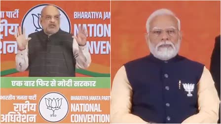 Amit Shah At BJP Convention