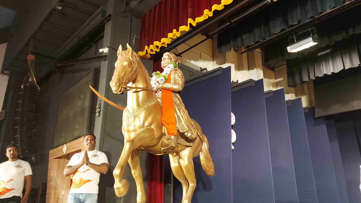 Vb Statue Chhatrapati Shivaji Maharaj's Statue Flown Beyond Borders, To Be ...