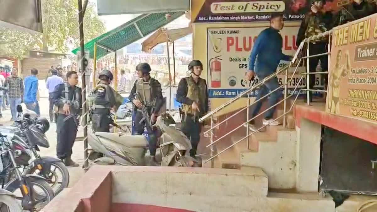 Police, STF Surround Building In Bihar’s Patna After Criminals Open Fire