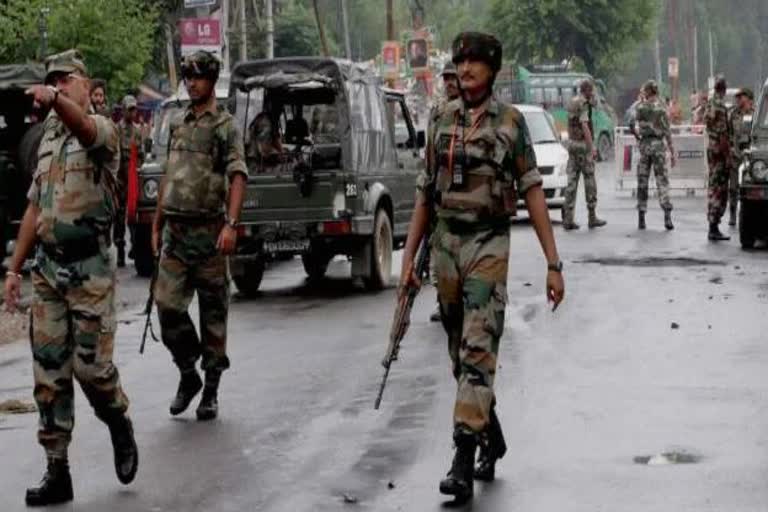 Security forces in Jammu and Kashmir