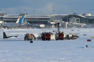 DELTA PLANE CRASHES IN TORONTO