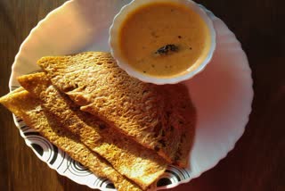 Wheat Rava Dosa