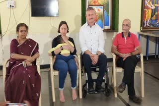 Italian Couple Adopts Disabled Child from Belgaum