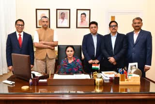 Finance Minister Diya Kumari