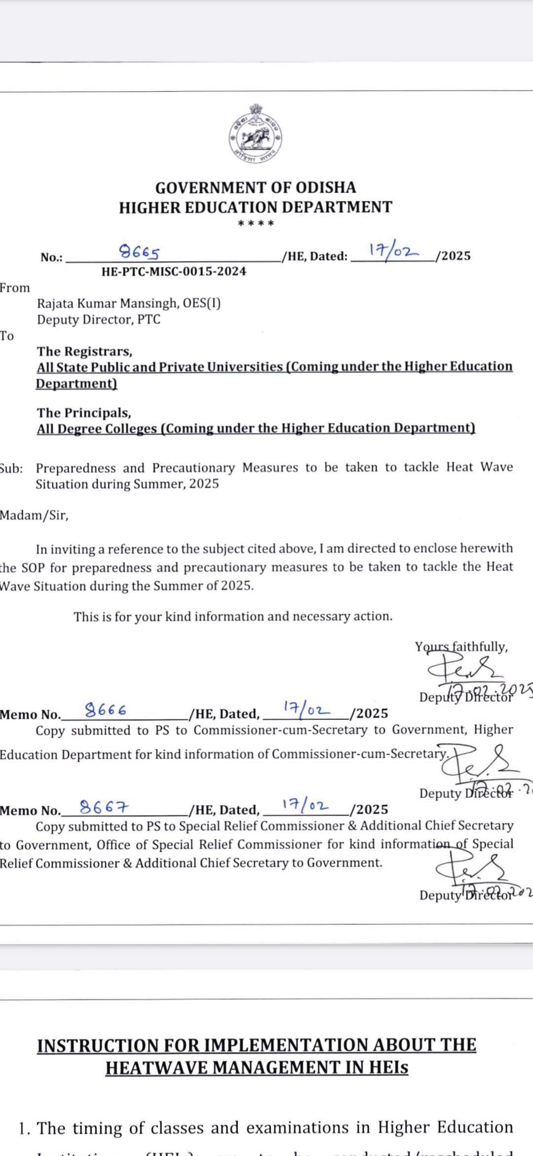 Odisha Colleges Universities To Hold Morning Classes