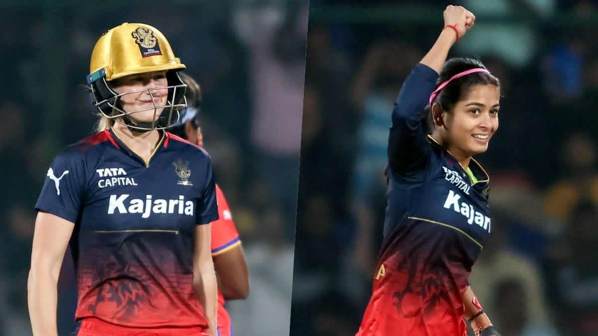 Off-spinner Shreyanka Patil and all-rounder Ellyse Perry expressed their feelings and relief after securing a win in the last over thriller against Delhi Capitals in the Women's Premier League 2024 at Arun Jaitley Stadium in Delhi on Sunday.