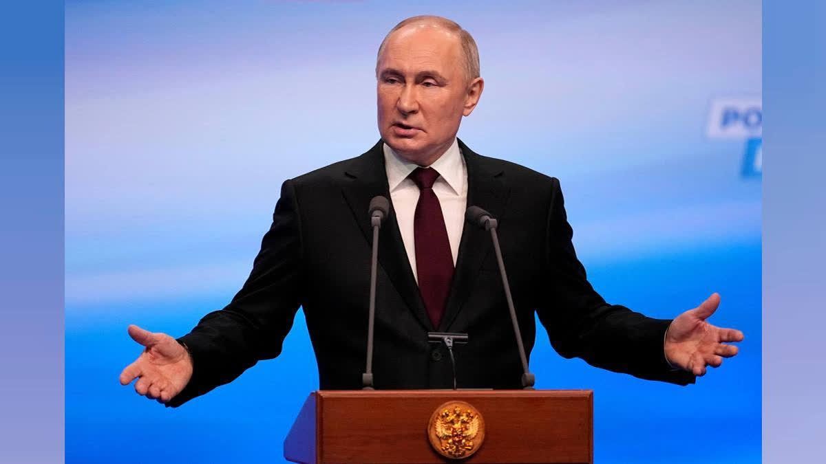 Vladimir Putin won a record post, easily securing a fifth term after facing only token challengers. Early returns showed him leading with over 87% of the votes in a race with no competition, after years of ruthlessly suppressing the opposition and crippling independent media.