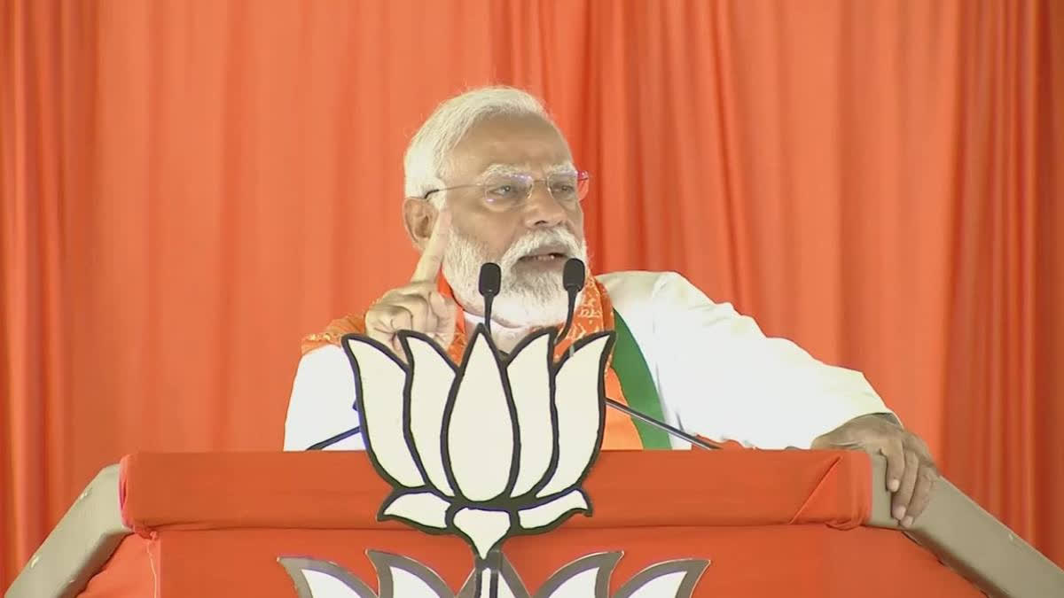 Prime Minister Narendra Modi, addressing a public rally in Telangana's Jagtial on Monday countered Rahul Gandhi’s controversial remarks on ‘Shakti’ and said that he will fight tooth and nail against any Opposition’s conspiracy and design against it.