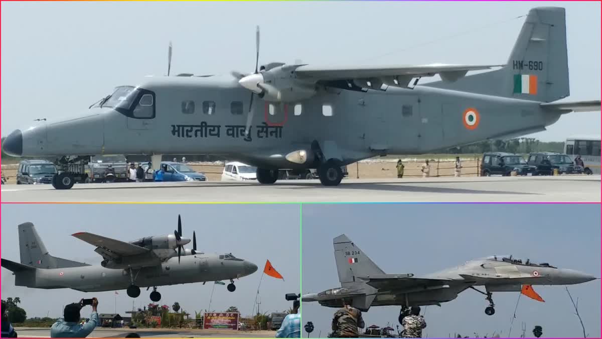 Emergency_Flight_Landing_Trail_Run_on_National_Highway