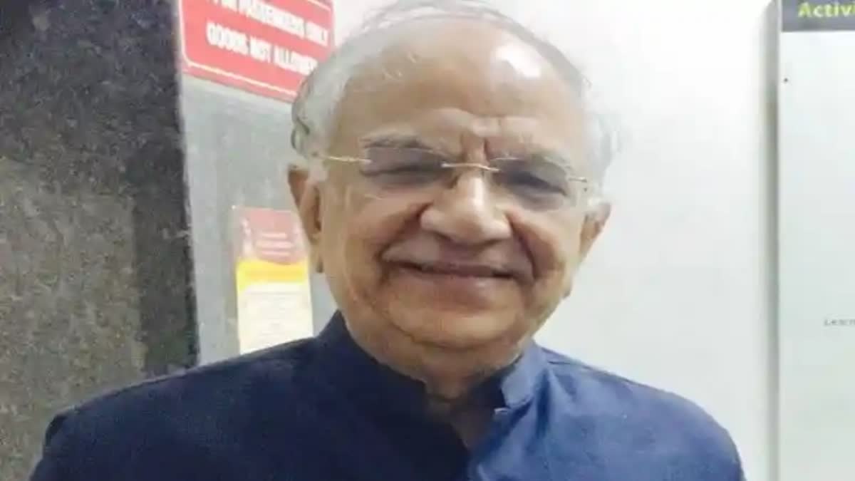 Former Chief Election Commissioner TS Krishnamurthy