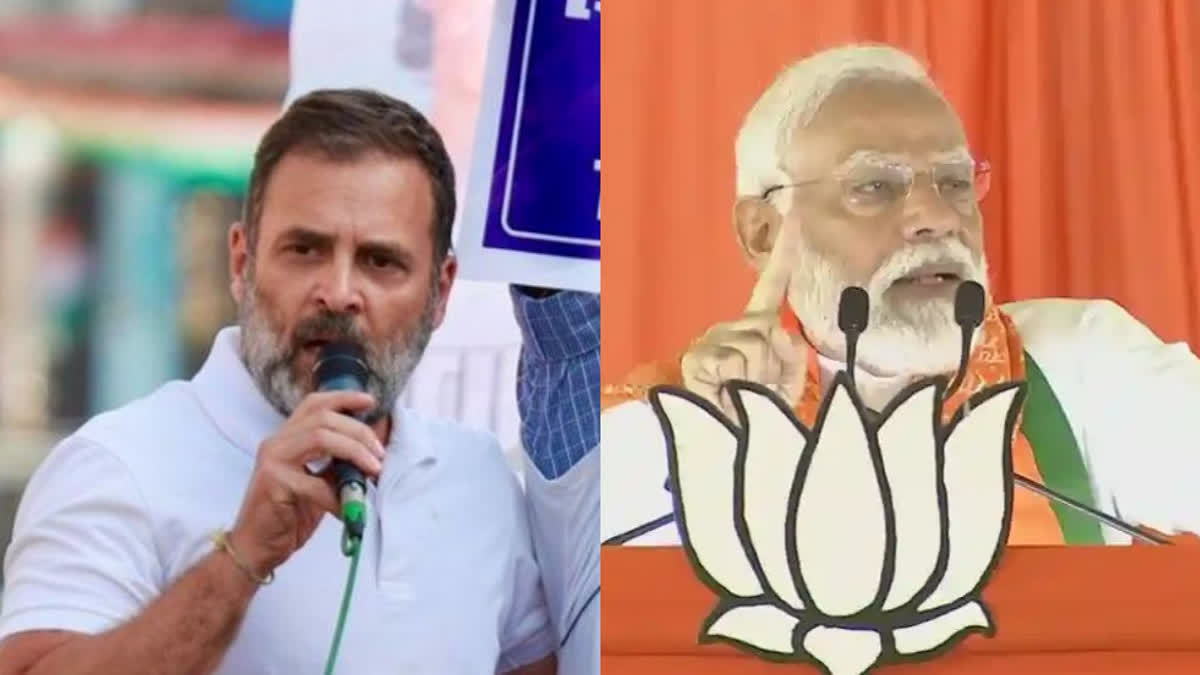 Congress leader Rahul Gandhi Monday hit back at Prime Minister Narendra Modi for "twisting" the word 'shakti' and said he (Modi) was a "slave of the same Shakti that imposes GST on the poor of the country, without controlling inflation".