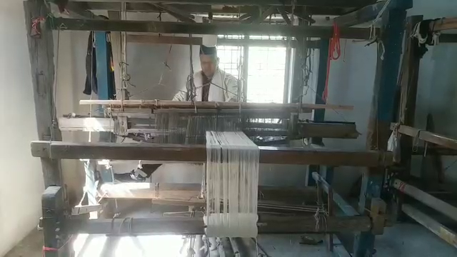 Handloom operator Chaman Lal