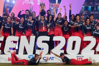 Ellyse Perry’s effort with the bat and Shreyanka Patil’s spin wizardry helped Royal Challengers Bangalore lift silverware for the first time in the Women’s Premier League as they outplayed Delhi Capitals by eight wickets in the final.