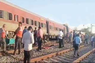 Train Accident In Ajmer  Train Accident In Rajasthan  Train derailed  Sabarmati Express