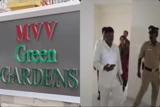 election_observation_committee_ride_in_visakha_mp_mvv_satyanarayana_green_garden_apartments