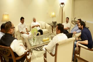 RJD and Congress meeting in Delhi