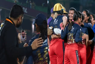 Virat Kohli calls Mandhana  Virat Kohli chants in WPL final  Smriti Mandhana  Womens Premier League 2024