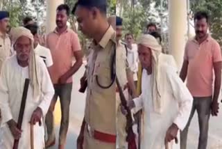 gwalior old man deposit his weapons