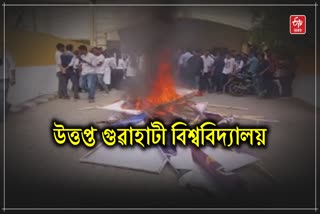 GU student ABVP clash