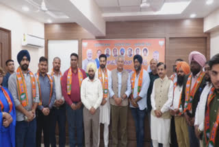Punjab Kisan Dal officially merged with BJP today at Chandigarh