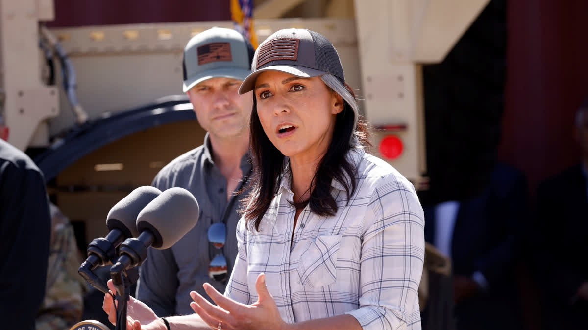 File- US National Intelligence Director Tulsi Gabbard