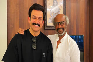 ரஜினிகாந்துடன் பிருத்விராஜ்