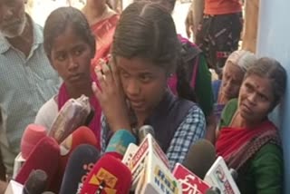 மின்சாரம் தாக்கி உயிரிழந்த ரவியின் மகள் மகாலட்சுமி