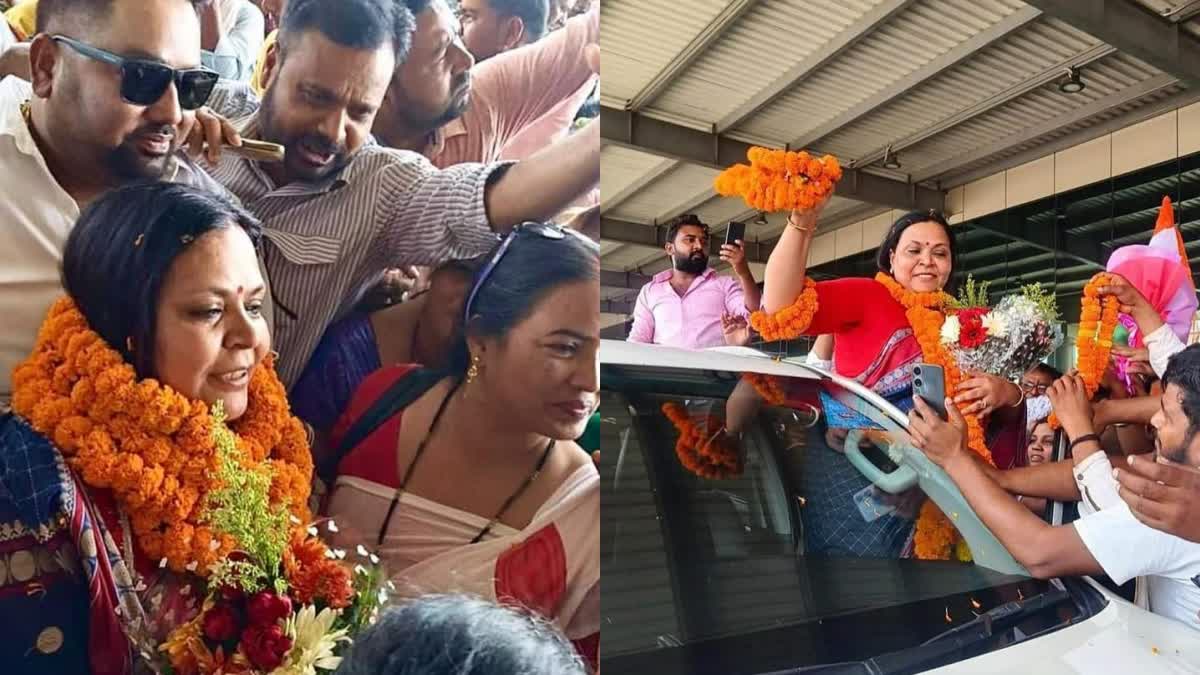 Deepika Pandey in Baba Dham Temple