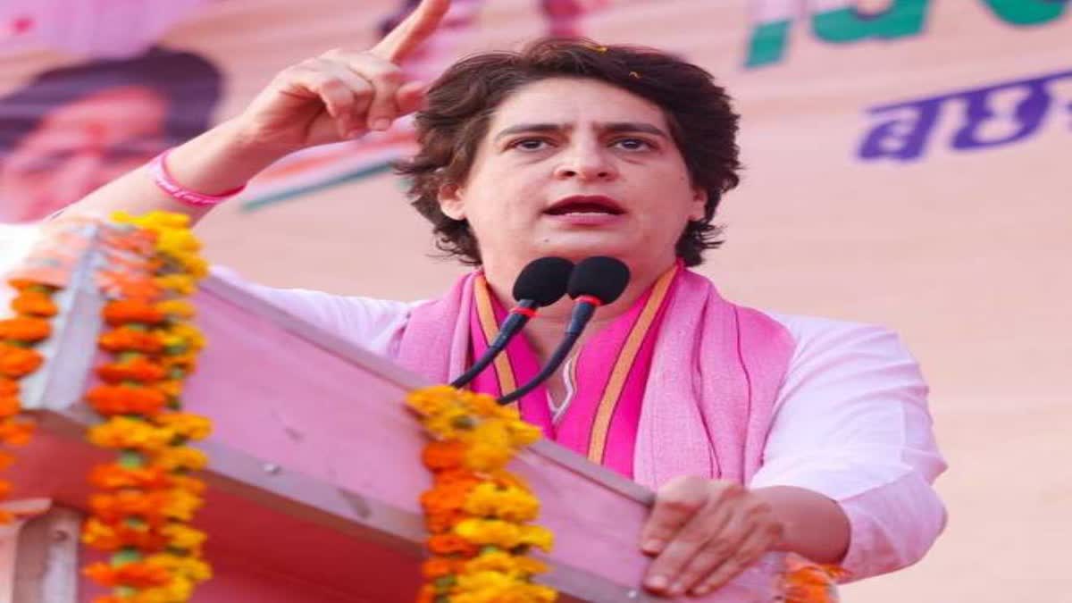 Priyanka Gandhi on Modi