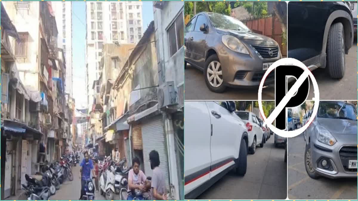 Parking Mafia active in Mumbai Despite Free Parking Board by BMC