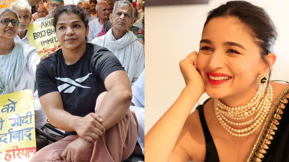 100 MOST INFLUENTIAL PEOPLE OF 2024  ALIA BHATT AND SAKSHI MALIK  ALIA BHATT MOVIES  SAKSHI MALIK PROTEST