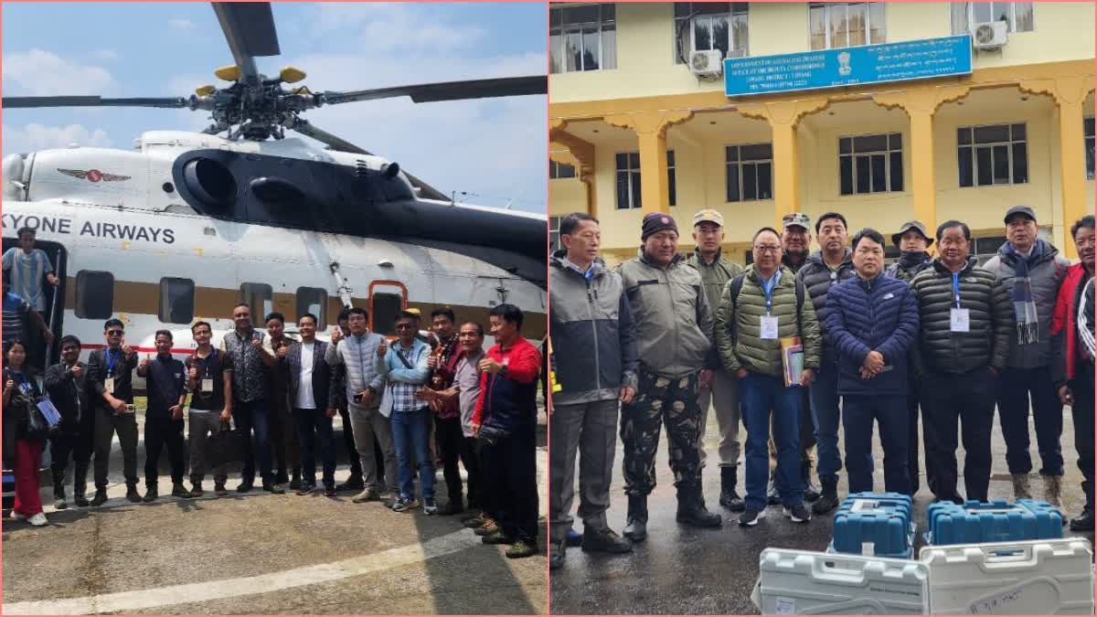 tawang highest altitude polling station in luguthang of arunachal pradesh