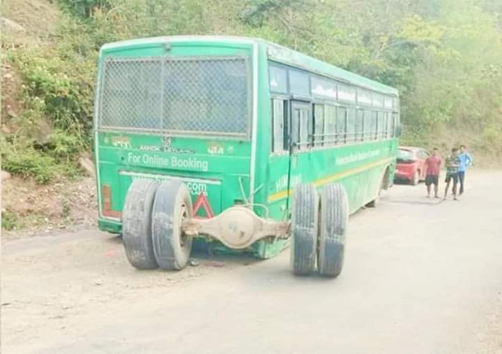 MANDI HRTC BUS ACCIDENT