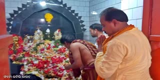 Saroj Kumar Pradhan temple visit