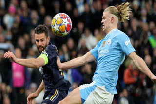 Real Madrid beat Manchester City by 4-3 in the UEFA Champions League.